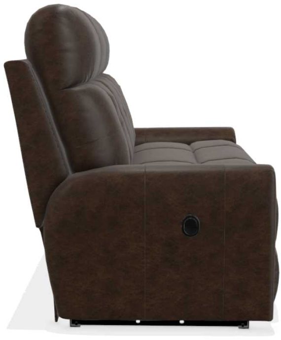 La-Z-Boy® Douglas Ice La-Z-Time® Leather Full Reclining Sofa 10