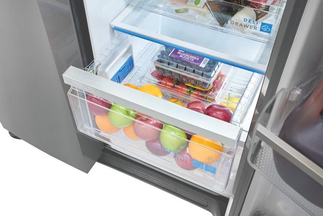 Frigidaire Gallery® 22.2 Cu. Ft. Stainless Steel Counter Depth Side-by-Side Refrigerator 8