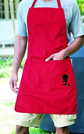 Weber Grills® Red Apron-1