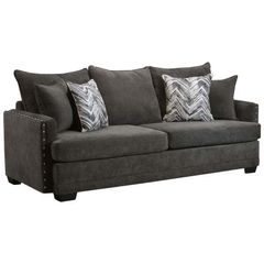 Behold Home Chevy Charcoal Sofa