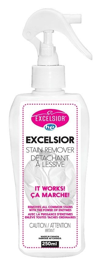 Excelsior® HE 250 ml Enzyme-Based Laundry Stain Remover 0