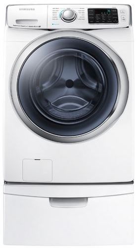 Samsung 6300 Series White Front Load Washer 1