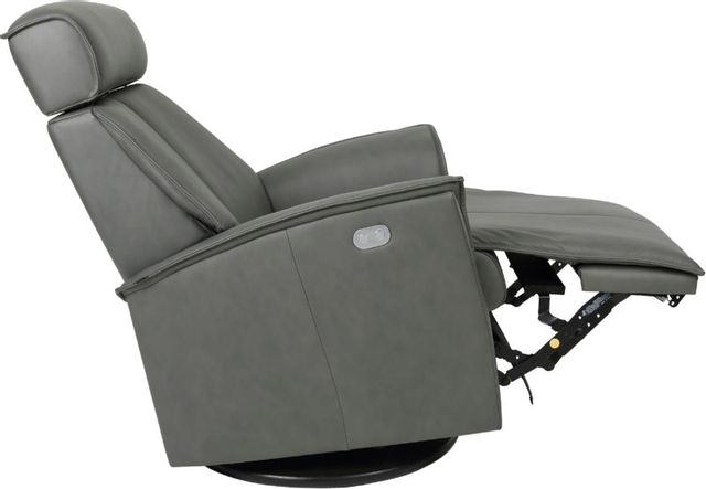 Fjords® Relax Venice Grey Large Dual Motion Swivel Recliner 6