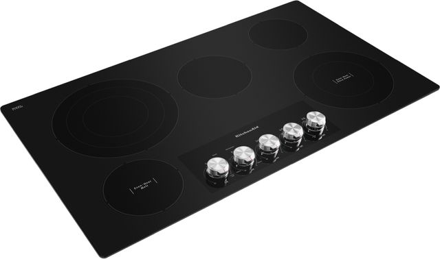 KitchenAid® 36" Stainless Steel Electric Cooktop 4