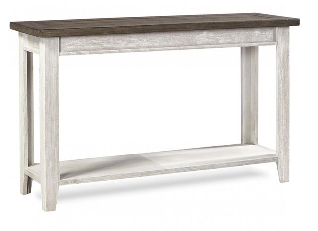 Aspenhome® Eastport Drifted White Sofa Table
