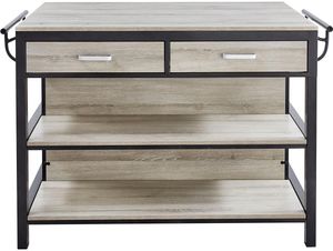 Steve Silver Co.® Carson Weathered Driftwood Counter-Height Kitchen Table