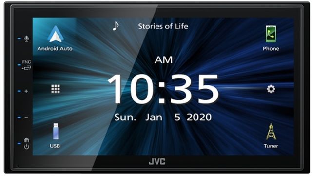 JVC KW-M56BT Black 6.8" Digital Media Receiver 0