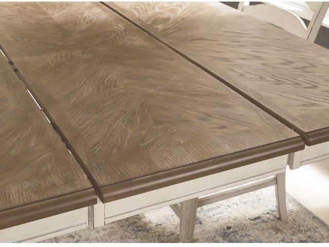 Signature Design by Ashley® Realyn Two-Tone Counter Height Dining Table 3