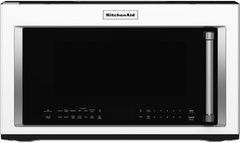 KitchenAid® 1.9 Cu. Ft. White Over The Range Microwave Hood Combination-KMHC319EWH