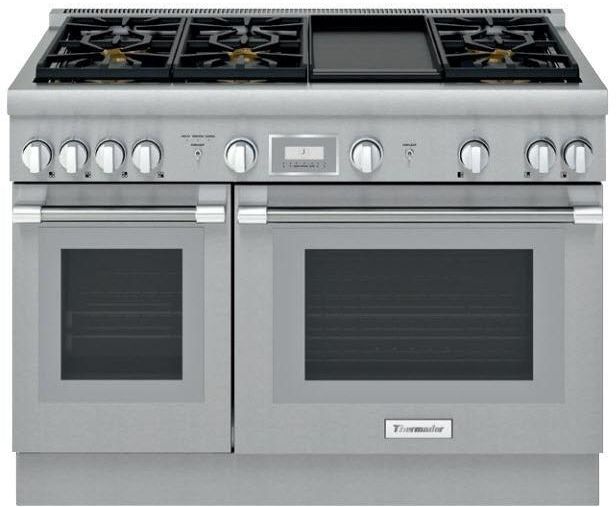 Thermador® Harmony® 48" Stainless Steel Professional Dual Fuel Range