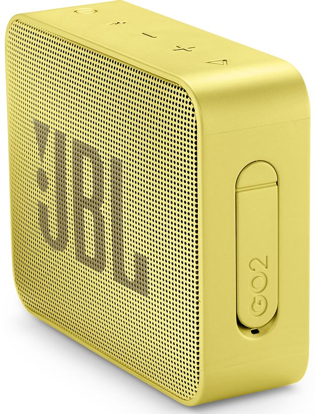 JBL® GO 2 Lemonade Yellow Portable Bluetooth Speaker-1