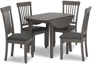 Signature Design by Ashley® Shullden 5-Piece Gray Dining Set
