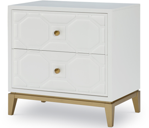 Legacy Classic Chelsea by Rachael Ray Bright White Nightstand