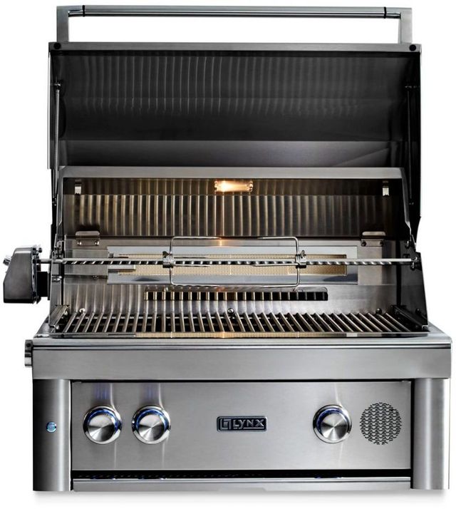 Lynx® Professional 30" Stainless Steel Built In Smart Grill 3