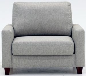 Luonto® Nico Gray Cot Size Chair Sleeper