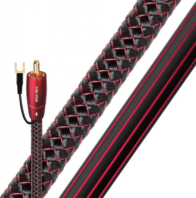 AudioQuest® RCA Irish Red Subwoofer Cable (20.0 m/65'7")
