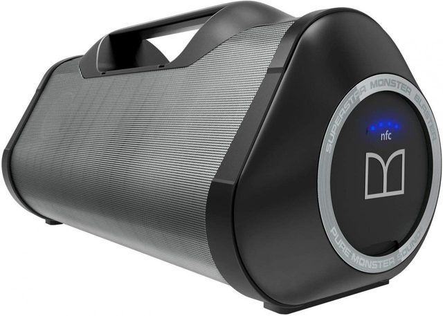 Monster® Blaster Boombox Wireless Speaker-Black/Grey 0