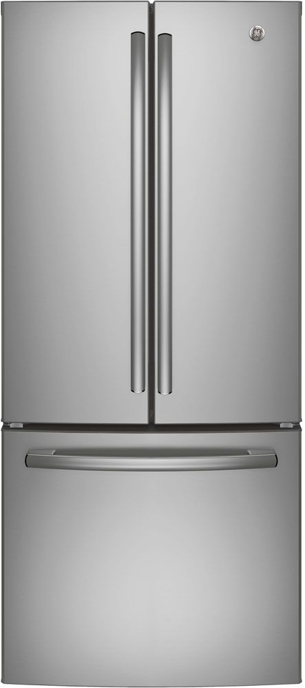 GE® 20.8 Cu.Ft Stainless Steel French Door Refrigerator 0