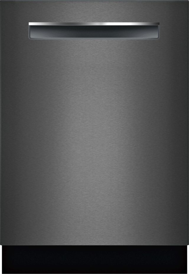 Bosch® 800 Series 24" Black Stainless Steel Top Control Built In Dishwasher-0