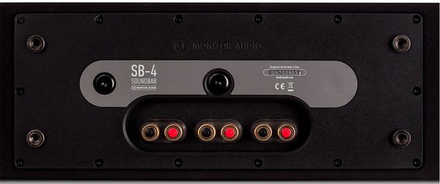 Monitor Audio SB-4 Black Passive Soundbar 2