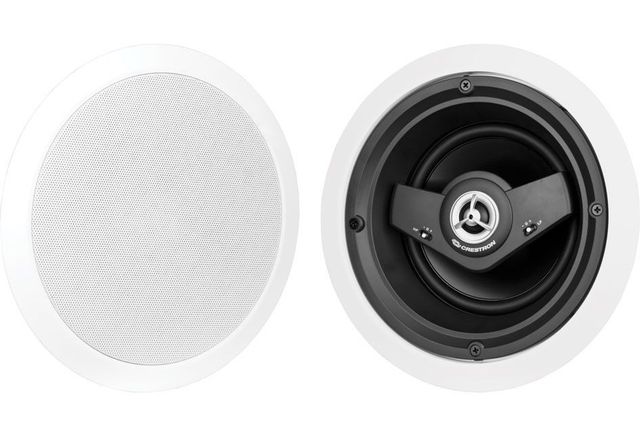 Crestron® Aspire® 6.5” White In-Ceiling Speakers