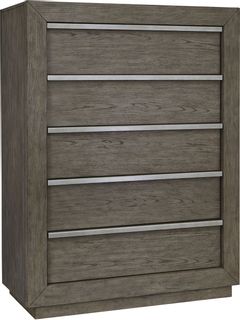 Benchcraft® Anibecca Weathered Gray Chest of Drawers
