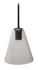Signature Design by Ashley® Collbrook Clear and Black Pendant Light