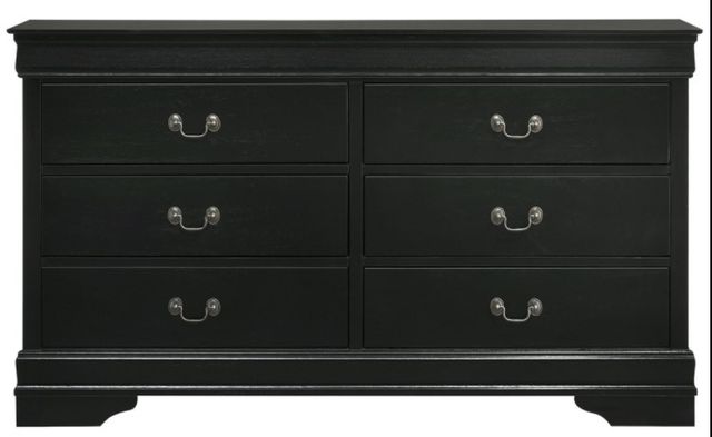  Acme Louis Philippe Rectangular Wood 6-Drawer