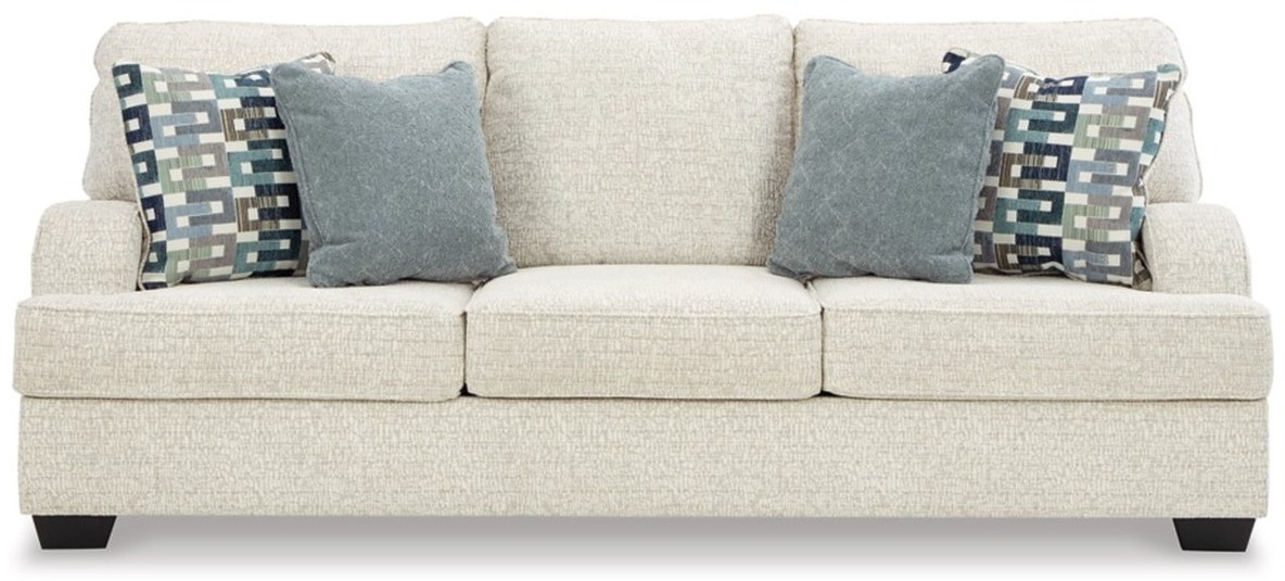 Signature Design By Ashley® Valerano Parchment Sofa | Miskelly Furniture