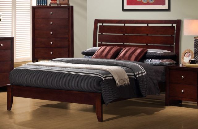 Coaster® Serenity Rich Merlot California King Bed-3