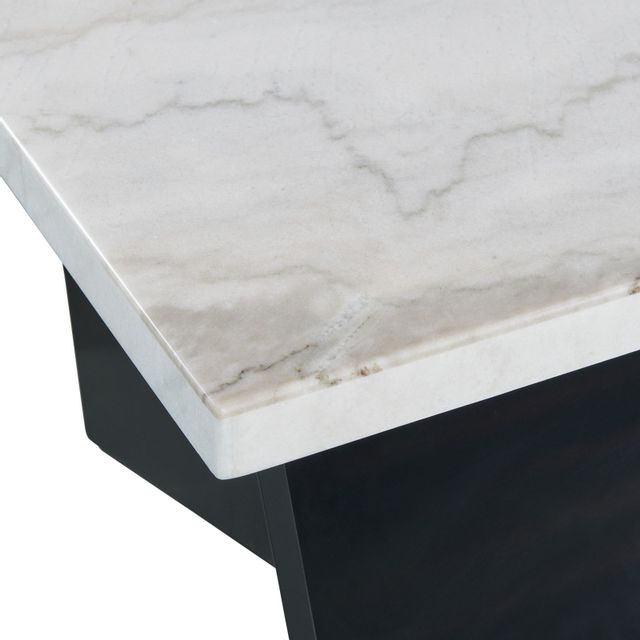 Elements Beckley White Marble Top Coffee Table-2