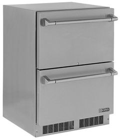 Lynx® 24" Stainless Steel Two Drawer Refrigerator 