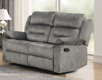 Ashes Manual Reclining Loveseat-0