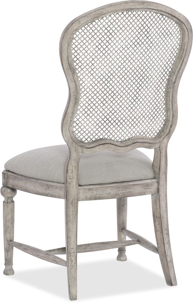 Hooker® Furniture Boheme Mercantile White Gaston Metal Back Side Chair 1