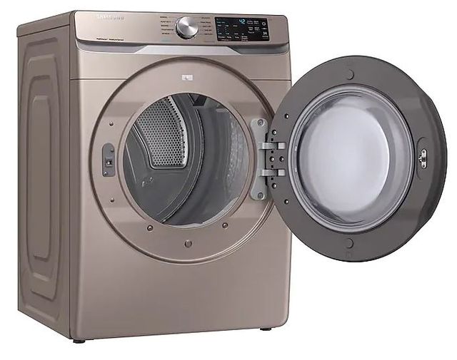 Samsung 7.5 Cu. Ft. Champagne Front Load Electric Dryer-3