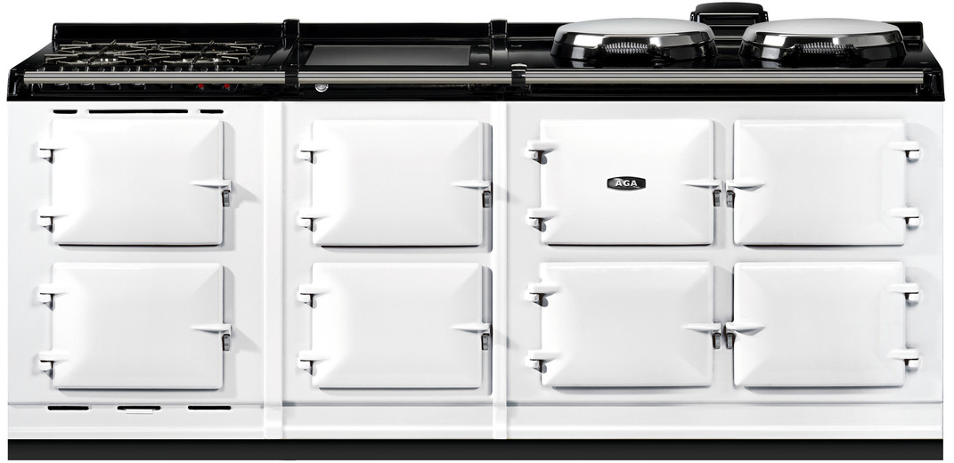 black aga cooker