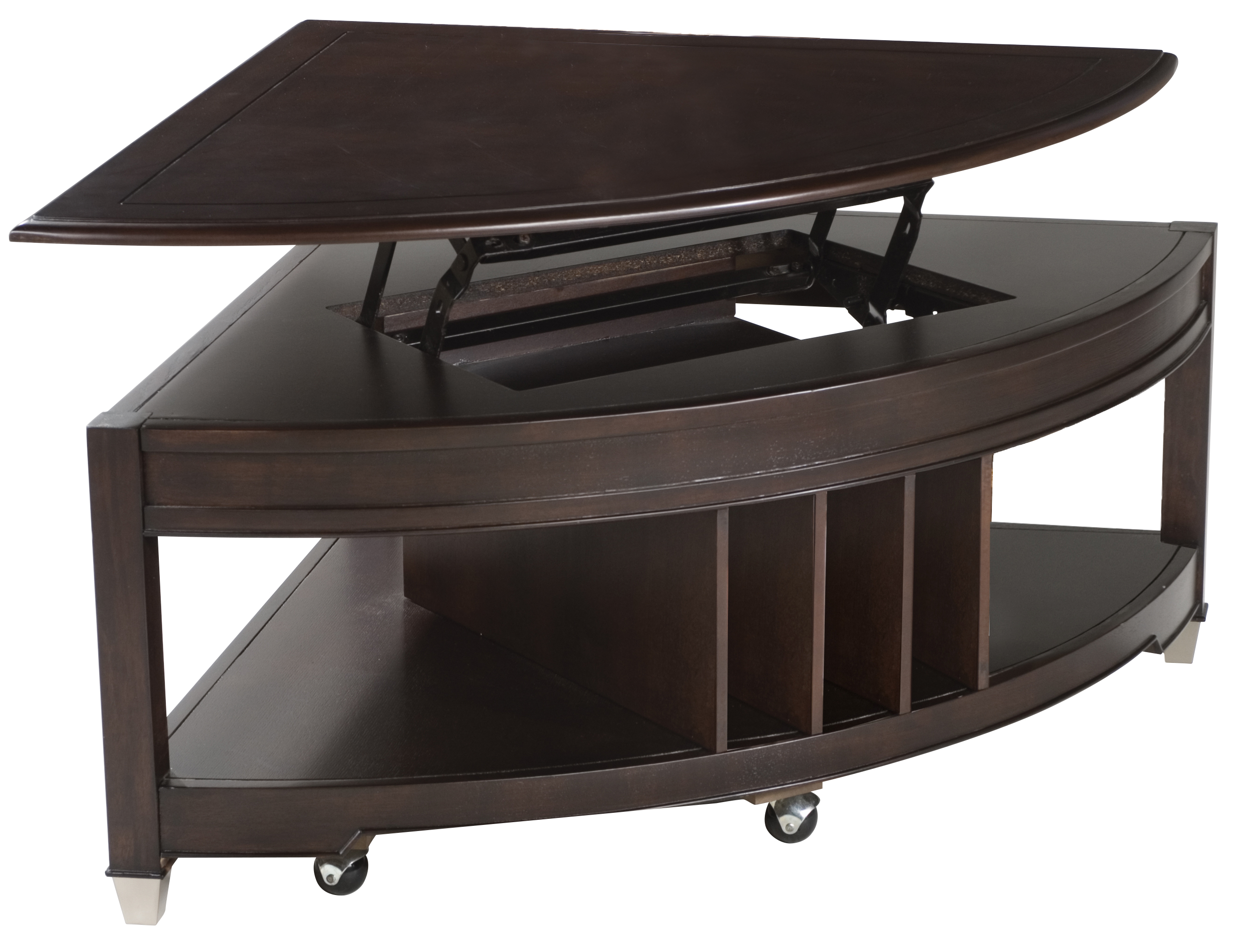 Magnussen® Home Darien Pie Shaped Cocktail Table