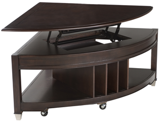 Magnussen® Home Darien Pie Shaped Cocktail Table