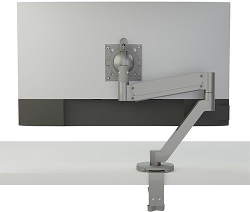 Chief® Silver Koncis™ Single Monitor Arm Mount 0