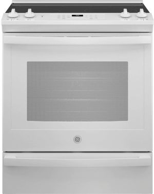 Café™ Matte White 30 Slide In Double Oven Electric Range