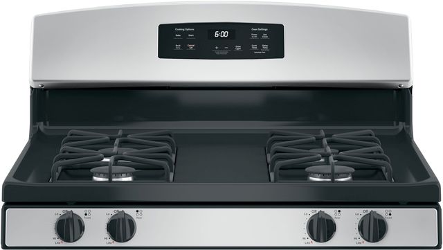 GE® 30" Free Standing Gas Range-Stainless Steel (S/D) 3