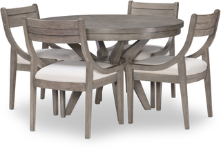 Legacy Classic Furniture Highland Ash Brown 5 Piece Dinning Table Set