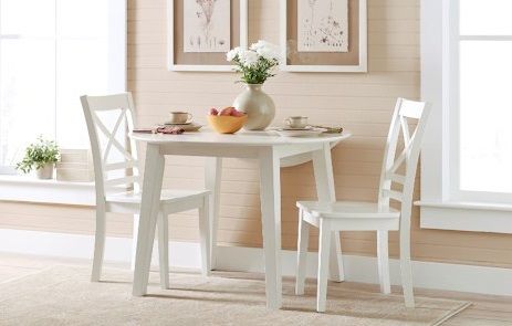 Jofran Inc. Simplicity White X-Back Stool - Counter Height 5