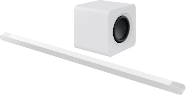 Samsung 3.2.1 Channel White Sound Bar with Subwoofer 2