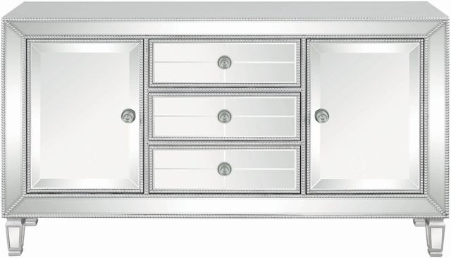 Coaster® Metallic Platinum Accent Cabinet