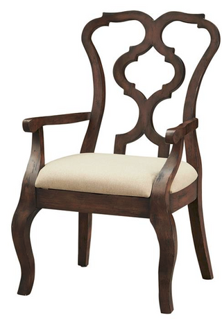 Coast To Coast Accents™ Chateau 2 Pieces Brown Dining Chair