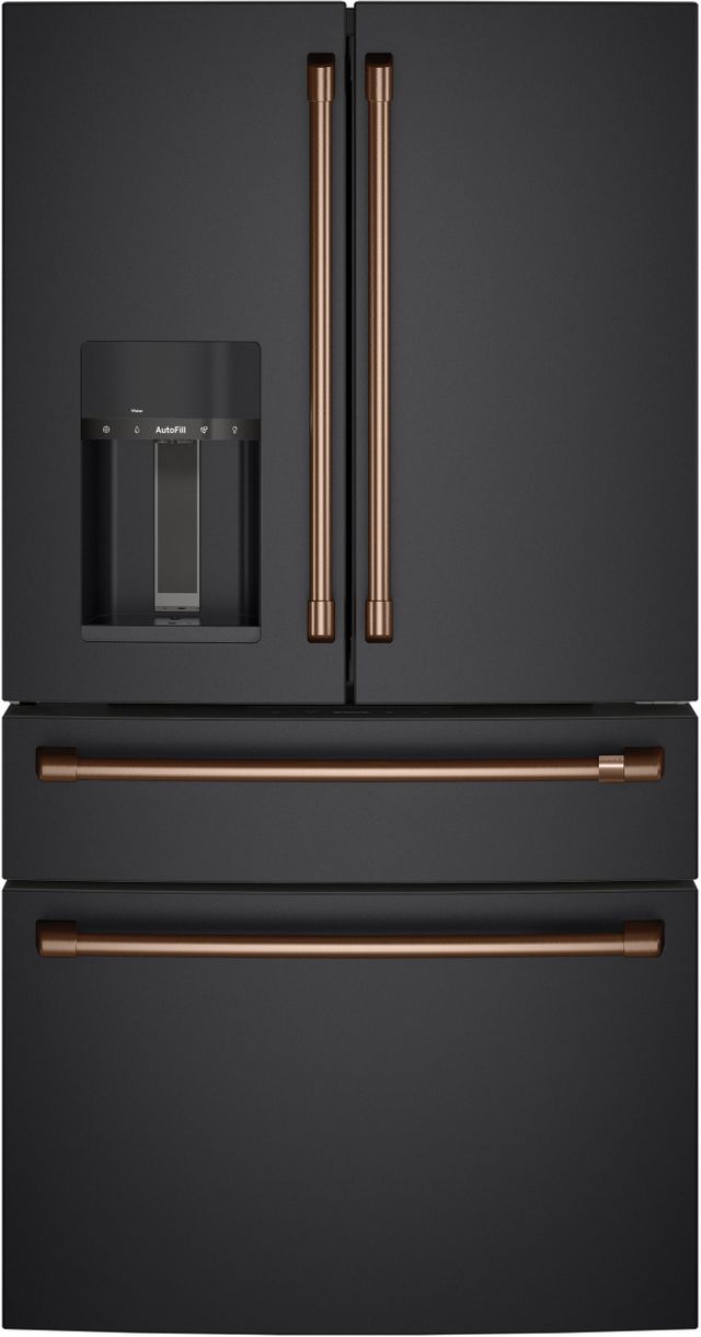 Café™ Brushed Copper Refrigeration Handle Kit-3