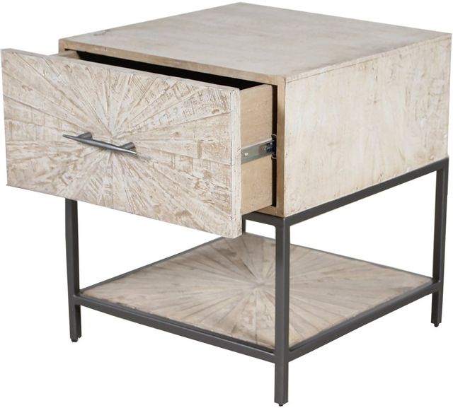Parker House® Crossings Monaco Weathered Blanc End Tables 4