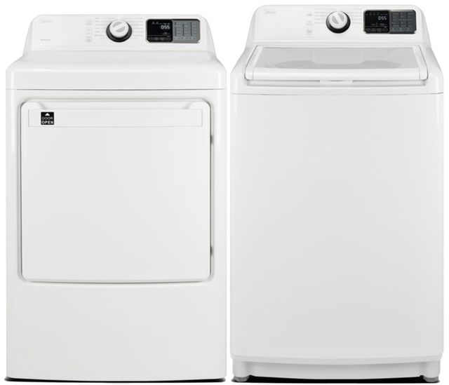Midea® White Laundry Pair