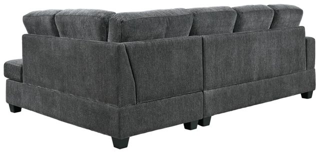 Signature Design by Ashley® Kitler 2-Piece Dark Taupe Sectional with Chaise 3